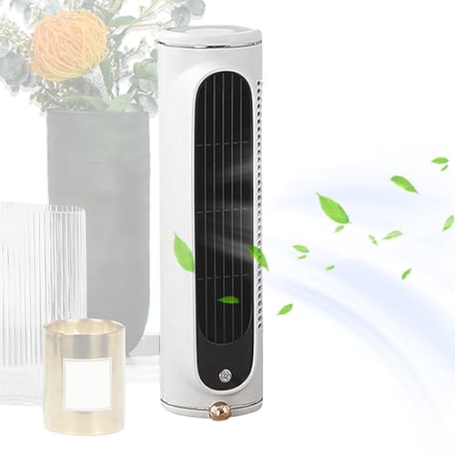 Bexdug Lüfterloser Turmventilator Mit Luftverstärkung | Kompakter Tragbarer Tischventilator Ohne Rotor USB Wiederaufladbar | Batteriebetriebener tragbarer Luftzirkulator mit 3 Geschwindigkeiten für Bexdug Lüfterloser Turmventilator Mit Luftverstärkung | Kompakter Tragbarer Tischventilator Ohne Rotor USB Wiederaufladbar | Batteriebetriebener tragbarer Luftzirkulator mit 3 Geschwindigkeiten für von Bexdug