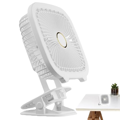 Bexdug Mini-Schreibtischventilator | 4-in-1-Silent-Tischventilator USB - Faltbarer Mini-Clip-Ventilator mit LED-Licht für Desktop-Außenlicht, Bett-Nachtlicht Bexdug Mini-Schreibtischventilator | 4-in-1-Silent-Tischventilator USB - Faltbarer Mini-Clip-Ventilator mit LED-Licht für Desktop-Außenlicht, Bett-Nachtlicht von Bexdug