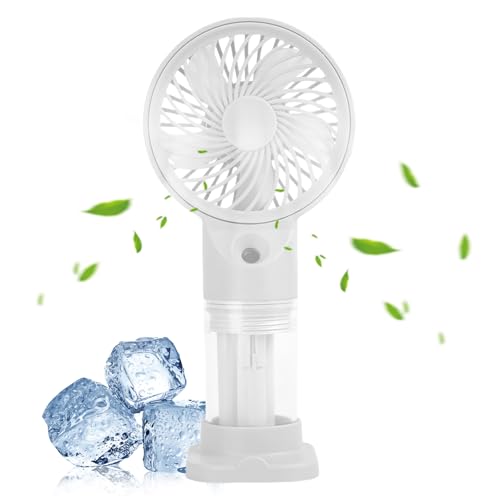 Bexdug Nebelfan,Reise Sprüh-Wassernebel Ventilatoren | Kühlung Luftkühler Klappbar Wiederaufladbar für Camping Reise Outdoor Sport Veranstaltungen Poolside von Bexdug