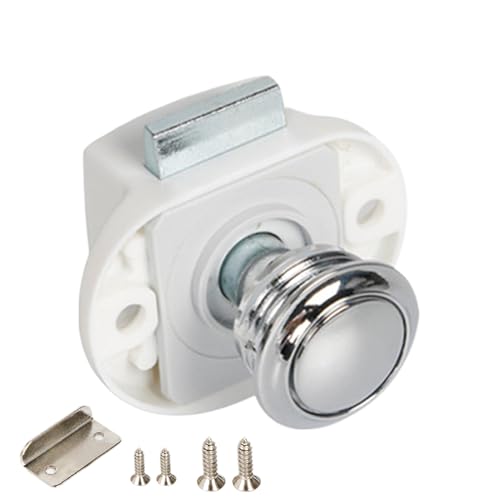 Bexdug Rv Door Lock Ersatz | Schlüssellose Wohnwagen Druck Schranktürverriegelung,Sicherheitsverriegelung Ersatz Zubehör Für Campingbus Reiseboot Yacht Caravan Bexdug Rv Door Lock Ersatz | Schlüssellose Wohnwagen Druck Schranktürverriegelung,Sicherheitsverriegelung Ersatz Zubehör Für Campingbus Reiseboot Yacht Caravan von Bexdug