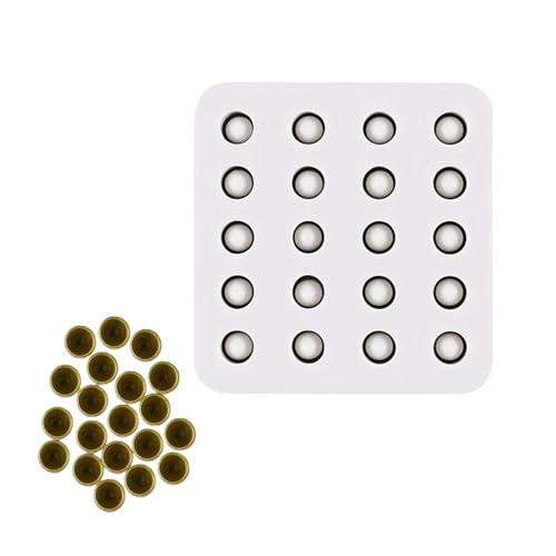 Bexdug Silikone Weiselkäfig | 20 Löcher Wachsform Für Bienenstock | Antihaft Werkzeug Stabilisierung bei Imkerei und manueller Reinigung von Bexdug