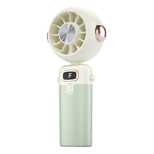 Bexdug Tragbarer Ventilator - Klappbarer Tragbarer Mini Ventilator Mit Akku - Klappbarer Für Schreibtisch Sommer Outdoor Reise Camping von Bexdug