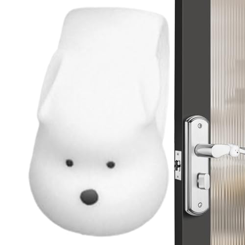 Bexdug Türknaufstopper Wandrschutz,Leiser Silikon Wandschutz Gegen Türklinken | Einfache Montage Anti-Kollisions-Schutz Für Gastronomie Wohnung Badezimmer von Bexdug