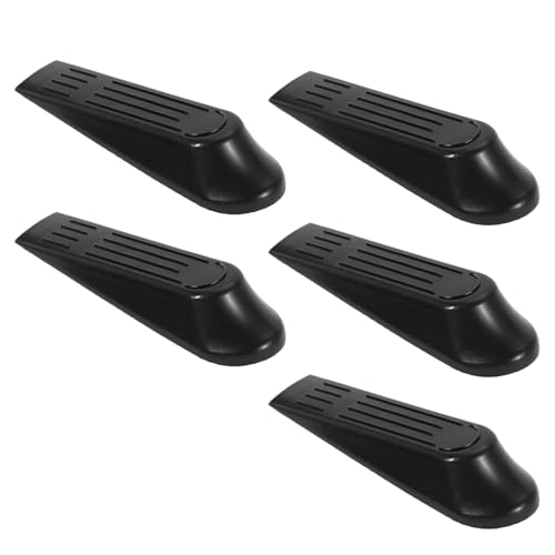 Bexdug Türstopper Robust - 5 Stück Bodenmontage Türkeil - Stabile Türstopper Für Kinderzimmer Schlafzimmer Terrasse Hotel Wohnung Und Garage von Bexdug