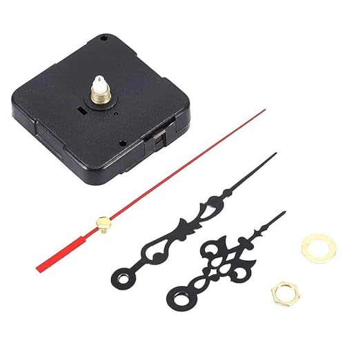Bexdug Uhrwerk Kit | Wanduhr Motor Ersatz - Wanduhr Uhrwerk Ersatz mit Haken, Großes Uhrwerk Metall Uhr Nadel Kit zum Basteln Bexdug Uhrwerk Kit | Wanduhr Motor Ersatz - Wanduhr Uhrwerk Ersatz mit Haken, Großes Uhrwerk Metall Uhr Nadel Kit zum Basteln von Bexdug