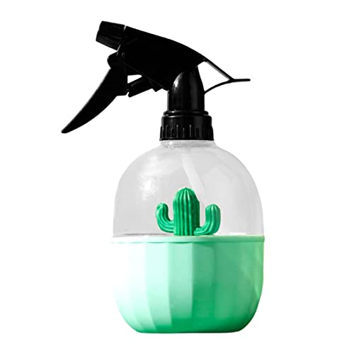 Bexdug Wassersprühflasche - Nette transparente Leere Sprühflasche | Wiederverwendbare Drucksprühflasche zum Besprühen von Pflanzen, Gießen, Hausputz von Bexdug