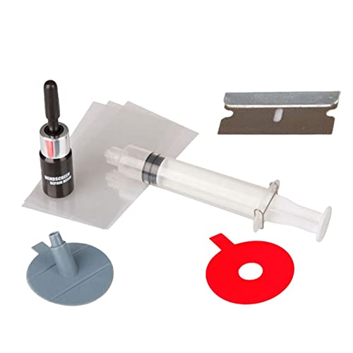 Bexdug Windschutzscheiben-Chip-Reparatur-Set,Auto-Windschutzscheiben-Chip-Reparatur-Werkzeug - Auto Glass Spot Damage Repair Kit Auto Glass Scratch Restore Tool für Chips, Risse, Bull-Eyes Bexdug Windschutzscheiben-Chip-Reparatur-Set,Auto-Windschutzscheiben-Chip-Reparatur-Werkzeug - Auto Glass Spot Damage Repair Kit Auto Glass Scratch Restore Tool für Chips, Risse, Bull-Eyes von Bexdug