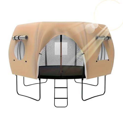 Trampolin-Zeltabdeckung – Anti-UV-Abdeckung für Hinterhof, Mehrzweck-Sonnenschutz, Trampolin-Überdachung, für Outdoor-Spielplatz von Bexdug