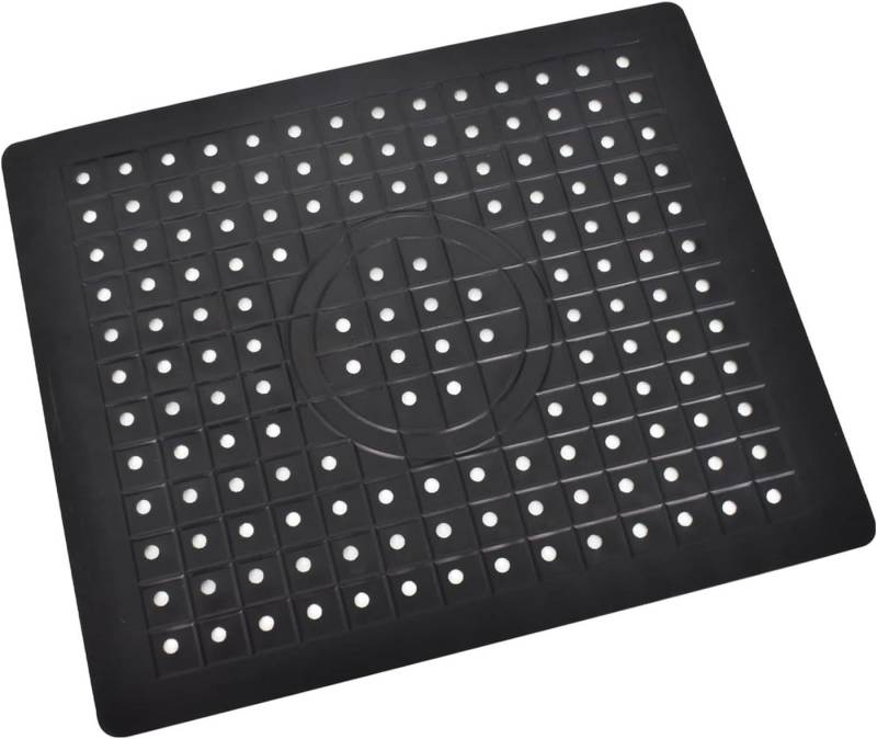 Bextsrack Geschirrständer Silikon Spülbeckenmatte Quadratische Untersetzer Abtropfmatte von Bextsrack