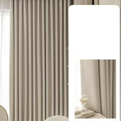 Beydodo Gardinen Verdunkelnd Wohnzimmer, Blickdichte Vorhänge mit Haken 2er Set 102x138CM Beige Leinenoptik Dick Modern Schiebevorhänge Verdunkelungsvorhänge Kinderzimmer Schlafzimmer Beydodo Gardinen Verdunkelnd Wohnzimmer, Blickdichte Vorhänge mit Haken 2er Set 102x138CM Beige Leinenoptik Dick Modern Schiebevorhänge Verdunkelungsvorhänge Kinderzimmer Schlafzimmer von Beydodo