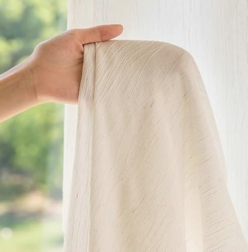 Beydodo Halbtransparente Gardinen mit Haken für Schiene, Vorhänge Lichtdurchlässig 2er Set 86x115CM Grau Weiß Leinenoptik Texturiert mit Streifen Modern Schiebevorhänge Küche Wohnzimmer Beydodo Halbtransparente Gardinen mit Haken für Schiene, Vorhänge Lichtdurchlässig 2er Set 86x115CM Grau Weiß Leinenoptik Texturiert mit Streifen Modern Schiebevorhänge Küche Wohnzimmer von Beydodo