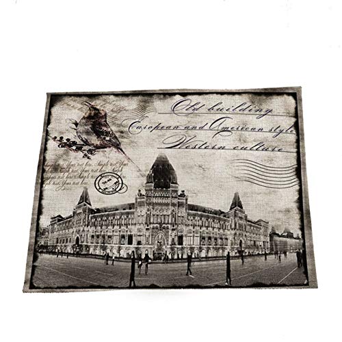 Beydodo Platzset Tischsets 2er Set Abwaschbar London Sehenswürdigkeiten, Platzdeckchen Stoff rutschfest 45x32CM Beydodo Platzset Tischsets 2er Set Abwaschbar London Sehenswürdigkeiten, Platzdeckchen Stoff rutschfest 45x32CM von Beydodo