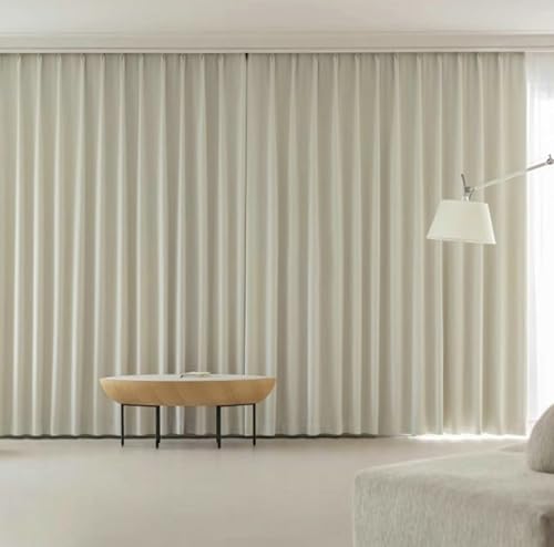 Beydodo Verdunklungsvorhänge mit Haken 2er Set 132x244CM, Gardinen Blickdicht Creme Leinenoptik Dick Modern Schiebevorhänge Vorhang Verdunkelnd Kinderzimmer Wohnzimmer Beydodo Verdunklungsvorhänge mit Haken 2er Set 132x244CM, Gardinen Blickdicht Creme Leinenoptik Dick Modern Schiebevorhänge Vorhang Verdunkelnd Kinderzimmer Wohnzimmer von Beydodo