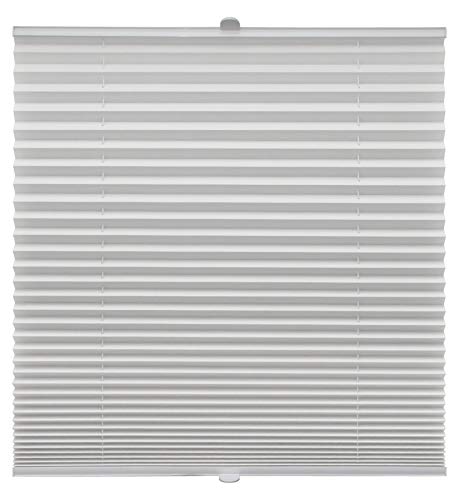 Plissee auf Maß für alle Fenster Montage Glasleiste Blickdicht mit Spannschuh Sonnenschutzrollo Weiß Breite: 81-90 cm, Höhe: 201-250 cm Plissee auf Maß für alle Fenster Montage Glasleiste Blickdicht mit Spannschuh Sonnenschutzrollo Weiß Breite: 81-90 cm, Höhe: 201-250 cm von Beyond Drape