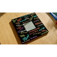 Handgemalter Positiver Affirmationsspiegel Für Selbstliebe, Selbstakzeptanz, Selbstwert, Zuversicht & Mehr. | Selbstwachstum Spirituelle Geschenke von MyCreativeMeditation