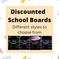 Rabatt Für Unvollkommenen Schulanfang Schulschild - Verschiedene Stile Nass Abwischbares von BeyondMeasureBoards