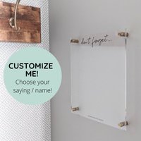 Premium Acryl Freestyle - Personalisierbar | Erinnerung Zuhause Organisation To Do Liste Premium Acryl Freestyle - Personalisierbar | Erinnerung Zuhause Organisation To Do Liste von BeyondMeasureBoards