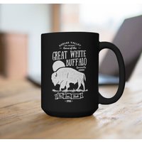 Lustige Hot Wanne Time Machine Kaffeetasse, Weißer Büffel, Kodiak Valley Ski Resort 15 Unzen, Lustiges Geschenk Für Sie Oder Ihn, Geschenke Ihn von BeyondVintageShopCo