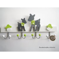 Kindergarderobe Garderobe Grün Groß von BezauberndesAllerlei