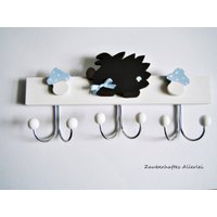 Kindergarderobe Garderobe Igel 4 Farben Wählbar Kindergarderobe Garderobe Igel 4 Farben Wählbar von BezauberndesAllerlei