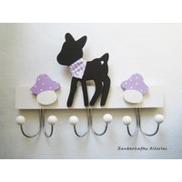 Kindergarderobe Garderobe Reh 3 Farben von BezauberndesAllerlei