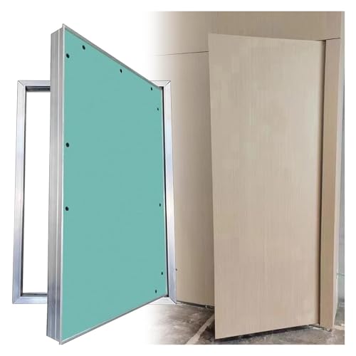 Revisionsklappe Aluminium-Revisionstür in Trockenbauwänden, Zugangsklappe, flächenbündige Abdeckung for Service-Zugangslöcher(60x60cm/24x24in) von Bflcttbd
