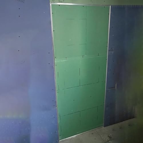 Revisionsklappe Hydranten-Inspektionstür, einfach zu installierende versteckte Tür, 16 24 30 34 36 Zoll hohe Inspektionsluke, versteckte Sanitärtür(28x32in/70x80cm) von Bflcttbd