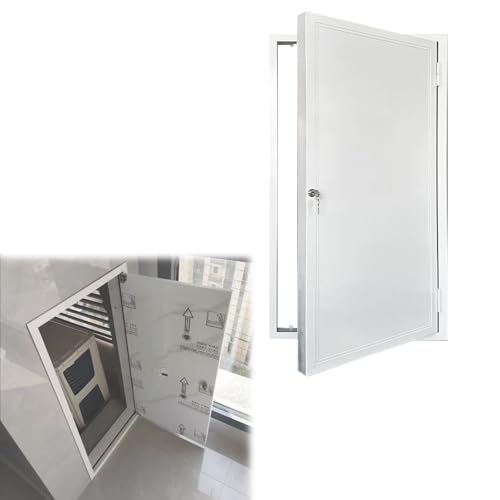 Revisionsklappe Hydranten-Revisionstür, Serviceschachttür for Kabel-Revisionsöffnung, 71 76 81 86 91 97 cm breite Servicetür(710x710mm/28x28") von Bflcttbd