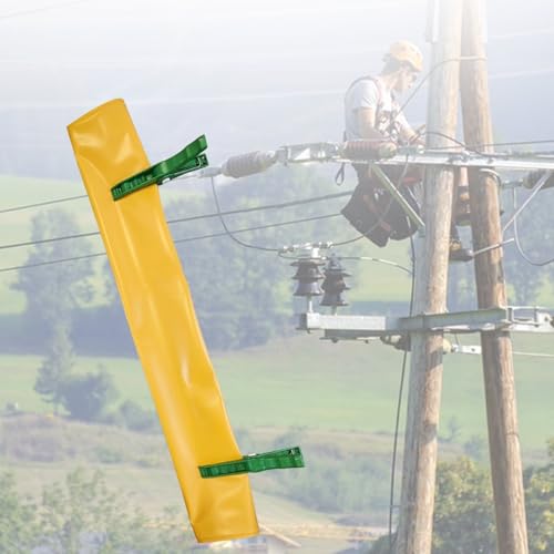 Spannungsisolierdecke Elektrische Isolierdecke mit Clips, Hochspannungs-Isoliermatte for Elektriker zur Schaltungsreparatur, 40 80 100 cm Länge(0.4kV,80X60CM(31.5x23.6in)) von Bflcttbd