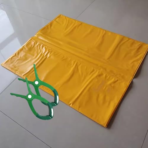 Spannungsisolierdecke Feuerfeste elektrische Stromwartungsschutz-Isolierdecke mit 2 Clips, 19,7 23,6 39,4 47,2 59,1 79,7 Zoll Breite(10kV,100X100CM(39.4x39.4in)) von Bflcttbd