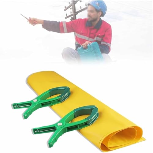 Spannungsisolierdecke Isolierdecke gegen Stromschlag, 0,4–10 KV Sicherheitsarbeitsmatte for Arbeiten unter Spannung, 50, 60, 100, 120, 150, 200 cm Breite(10kV,15.7x19.7inch/40X50cm) von Bflcttbd