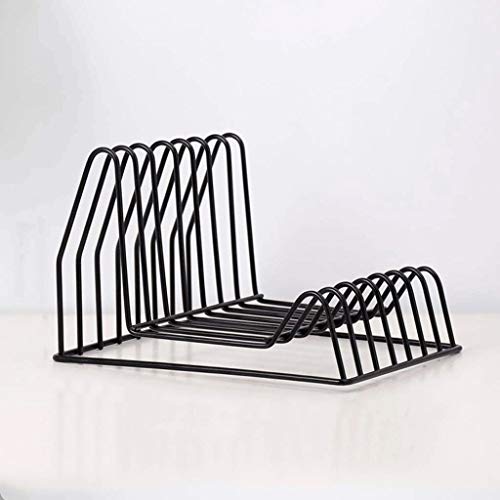 BgnEhRfL Dusche Caddy, Aktenmanager-Zeitschriftenablage mit Desktop-Dokumenten-Organizer, Draht-Metall-Aktenständer for Büro und Zuhause(D) von BgnEhRfL