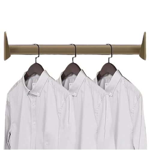 BgnEhRfL Kleiderstangen, Schrankregal-Set mit Kleiderstange, Kleiderstange in Herzform, Robustes Aluminium(1.1m) von BgnEhRfL