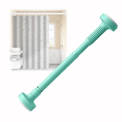 BgnEhRfL Kleiderstangen, Spannstange, verstellbare Spannvorhangstange, Duschvorhangstange, Spannvorhangstange(Green,0.5-0.8m) von BgnEhRfL