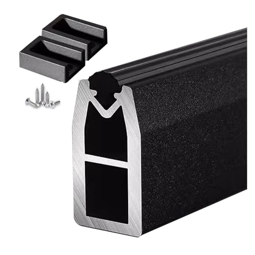 BgnEhRfL Kleiderstangen, Waschküchen-Kleiderstangen for Aufhängen von Kleidung, strapazierfähiges Aluminium, maßgeschneiderte, rutschfeste Kleiderstange Muta(Silver,Closet Width 45"/114.3cm Brown) BgnEhRfL Kleiderstangen, Waschküchen-Kleiderstangen for Aufhängen von Kleidung, strapazierfähiges Aluminium, maßgeschneiderte, rutschfeste Kleiderstange Muta(Silver,Closet Width 45"/114.3cm Brown) von BgnEhRfL