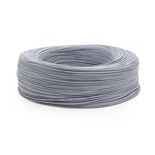 Draht, elektronischer Draht, UL1015 Elektrischer Draht PVC-isolierte Lampe Beleuchtung Kupferkabel LED DIY Linie 600V(GY,5 METERS-22AWG) von BgnEhRfL