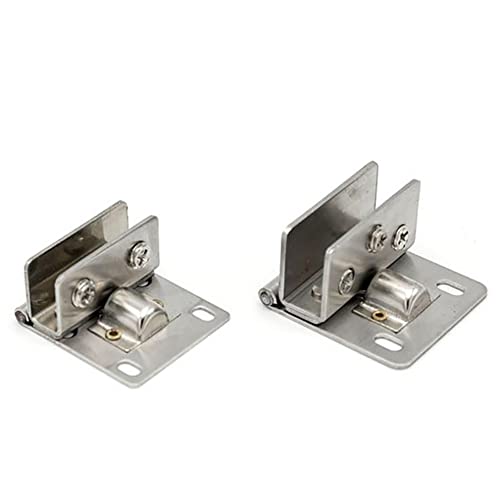 Edelstahl-Clip-Unterstützung Halterung Glas-Clip Hardware Glas-Clip Schrank Clip DIY Hardware(40mm) von BgnEhRfL