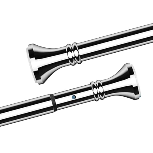 Kleiderstangen, Duschvorhangstange ohne Bohren, Hochleistungs-Spannvorhangstange, rutschfeste, verstellbare Spannstange(Blue,260-350CM) von BgnEhRfL