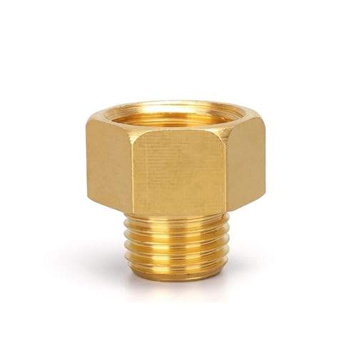 Messingadapter, BSP-Innengewinde auf Außengewinde Messing Rohrverschraubung Adapter Koppler Stecker von BgnEhRfL