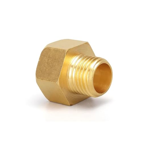 Messingadapter, Messing-Rohrverschraubungsadapter mit Innen- und Außengewinde, Kupplungsverbinder ( von BgnEhRfL