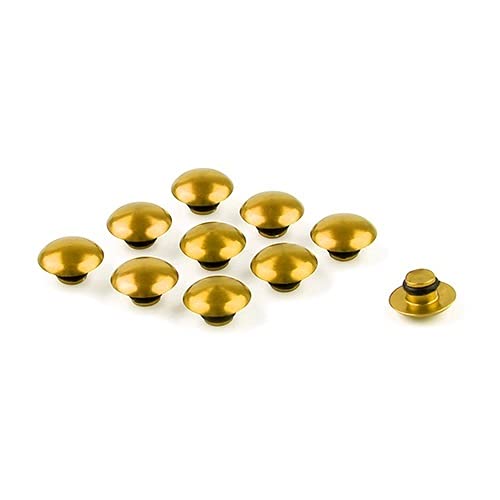 Muttern, Eisenwarenmuttern, Motorrad Moto Universal Innensechskantschraube Schraube Mutter Kopf Abdeckkappe(Gold 1) von BgnEhRfL