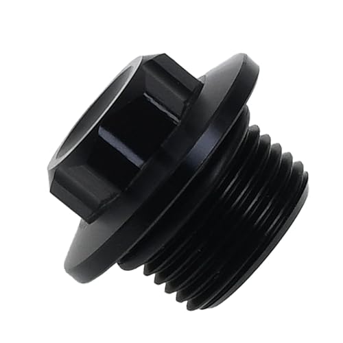 Muttern, Eisenwarenmuttern, Motorrad Vorderrad Kontermutter Bolzen Hintere Kettenspanner Achse Block Radachse(Front Black) von BgnEhRfL