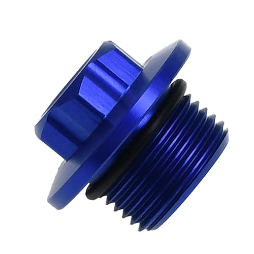 Muttern, Eisenwarenmuttern, Motorrad Vorderrad Kontermutter Bolzen Hintere Kettenspanner Achse Block Radachse(Front Blue) von BgnEhRfL