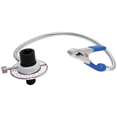 Drehwinkel-Messgerät mit Cliparm Antrieb Innenvierkant 12,5mm (1/2") von Bgs