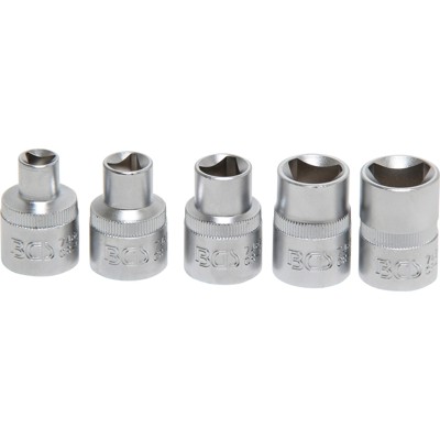 Dreikant-Einsatz-Satz M5 - M12 (8 - 16,5mm) 5-teilig von Bgs