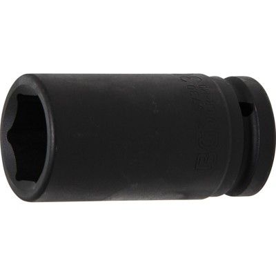 Kraft-Steckschlüssel-Einsatz Sechskant, tief Innenvierkant 20mm (3/4") SW 30mm von Bgs