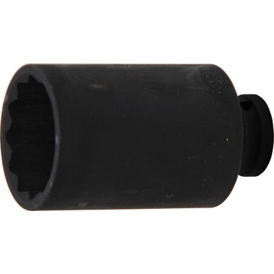 Kraft-Steckschlüssel-Einsatz Zwölfkant Innenvierkant 12,5mm (1/2") SW 38mm von Bgs