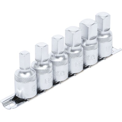 Öldienstschlüssel-Satz | Antrieb Innenvierkant 12,5 mm (1/2") | Abtrieb Innenvierkant | 6-tlg. von Bgs