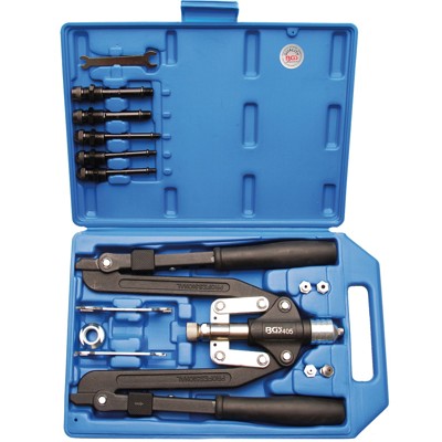 Profi-Nietzangen-Satz Langarm 3,2 - 6,4mm von Bgs