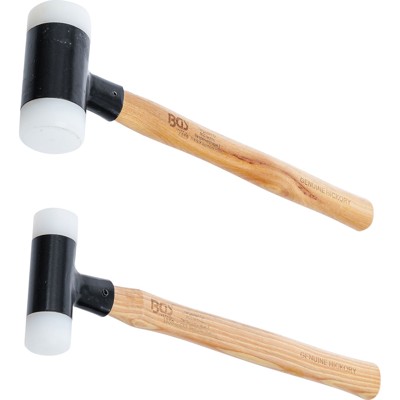 Schonhammer-Satz Hickory-Stiel rückschlagfrei ø30 / 45mm 300 / 550 g 2-teilig von Bgs